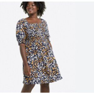 Draper James Women's Jo Dee Dress in Fall Field Flowers